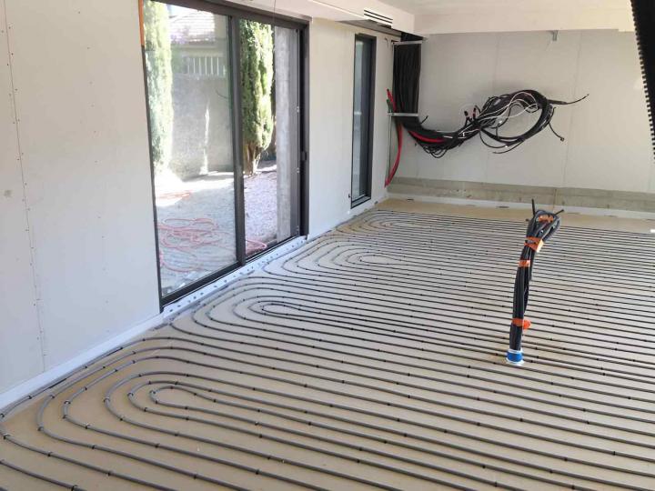 Installation de plancher chauffant Lyon
